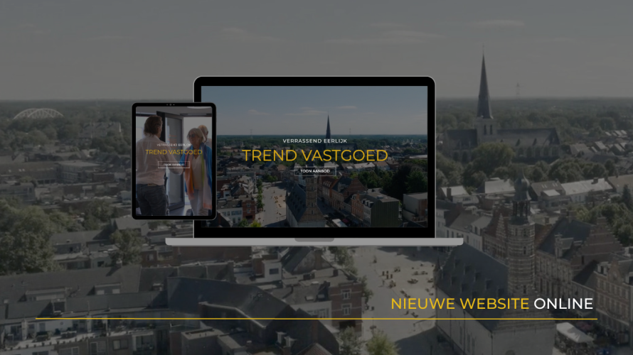 Nieuwe website online