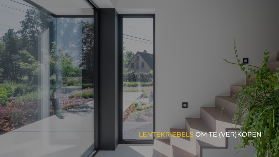 Lentekriebels om te (ver)kopen